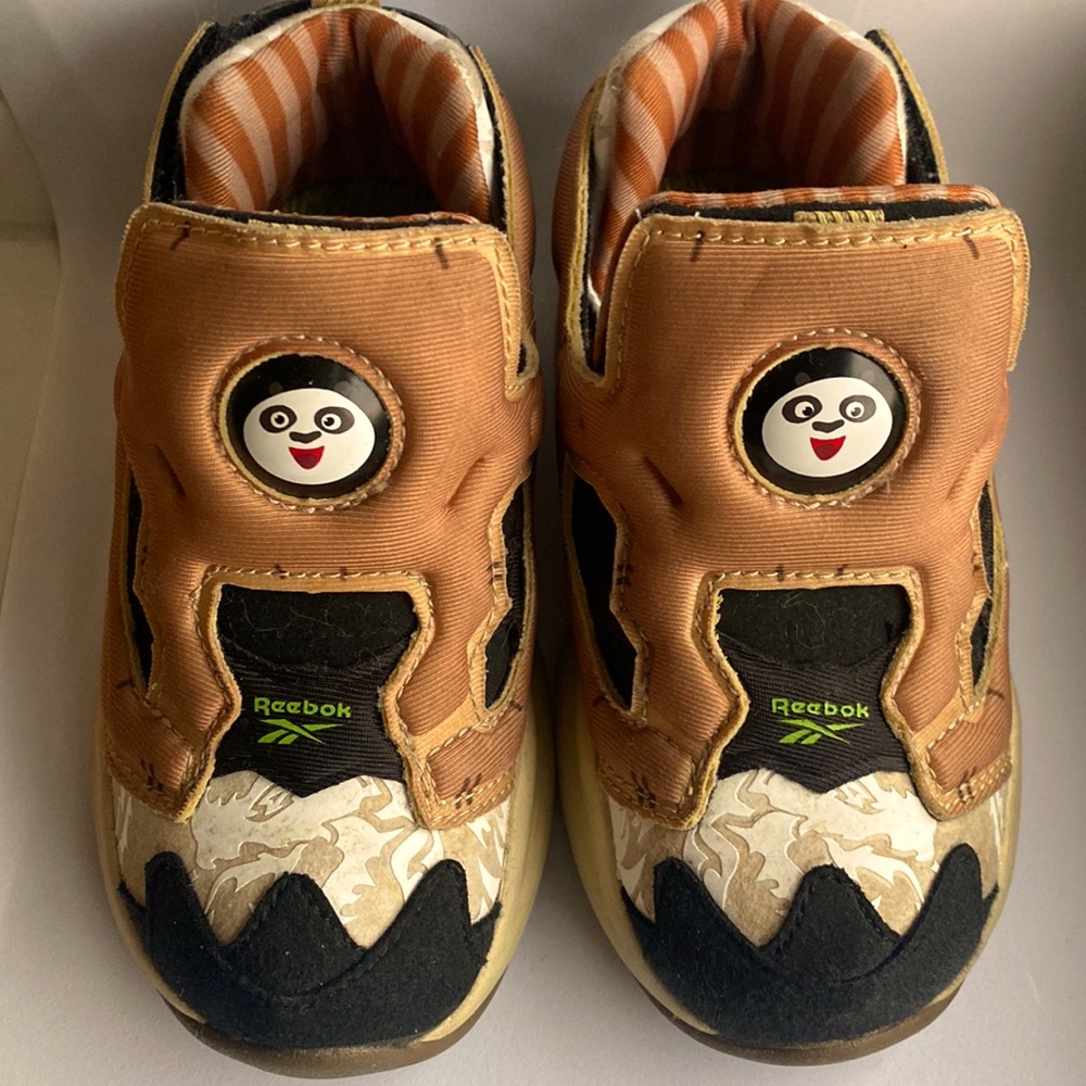 Toddler REEBOK KUNG FU PANDA x Instapump Fury TD “Po”
